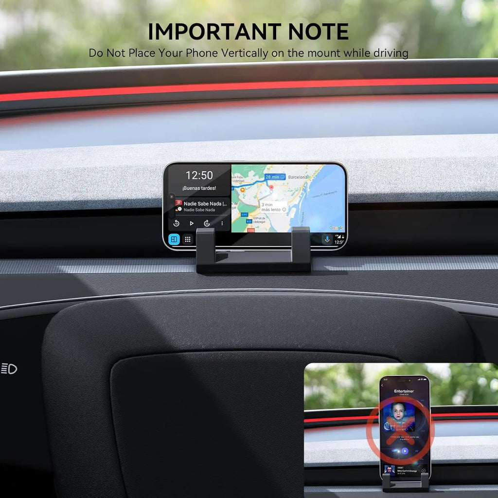 For Tesla Model Y Juniper Silicone Phone Mount Model