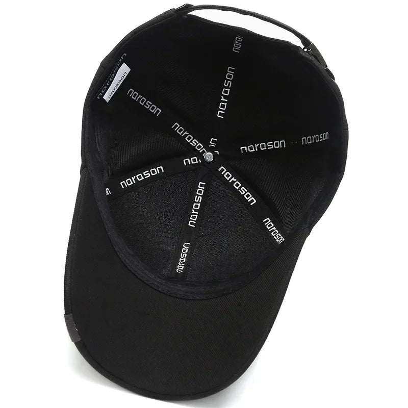 Spring and Summer Baseball Caps for Middle - Aged and Elderly Men - Sun - Shading and Protection Simple Casual  Adjustable