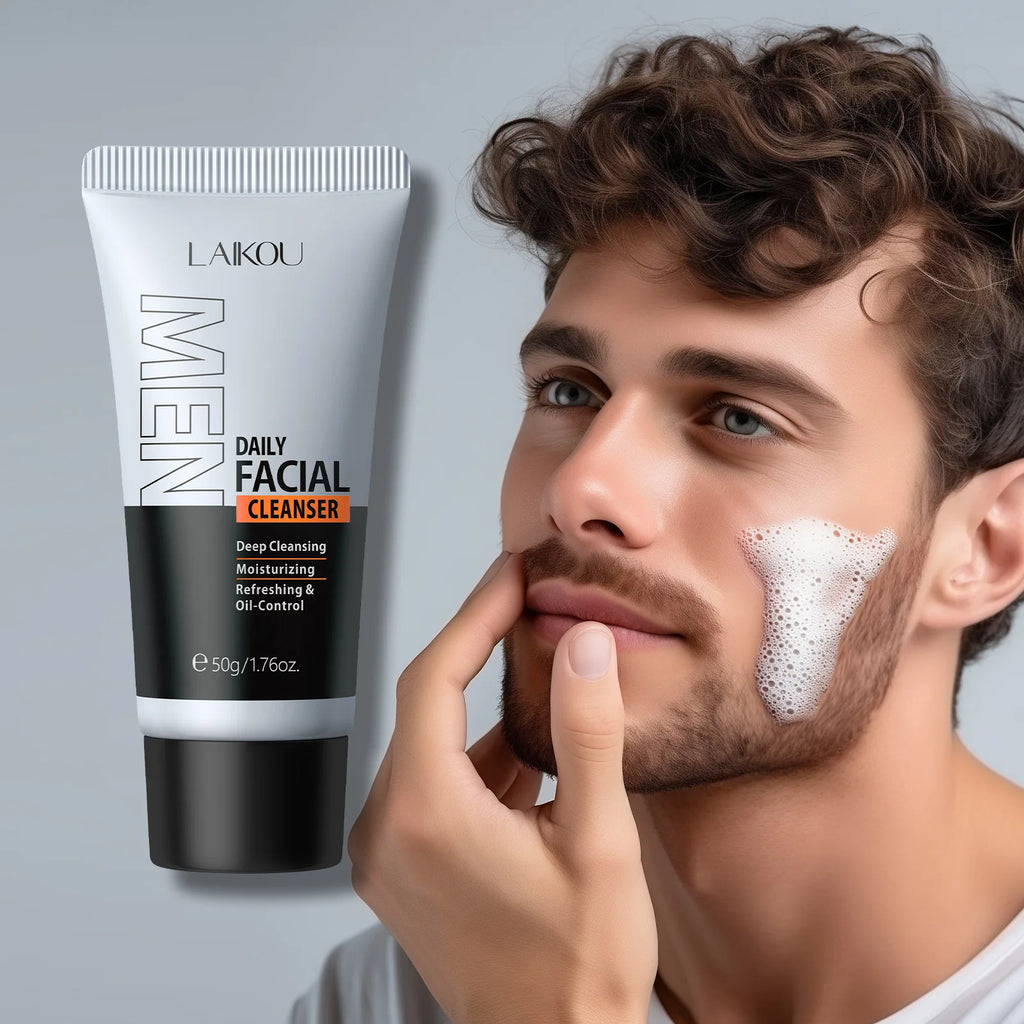 Men's Oil-Control Facial Cleanser