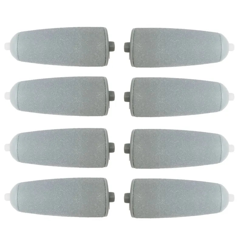 8pcs Dull Polish Foot Care Tool Heads Hard Skin Remover Refills