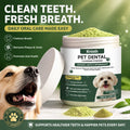 Natural Pet Dental Powder Cat Dog Breath Freshener Oral