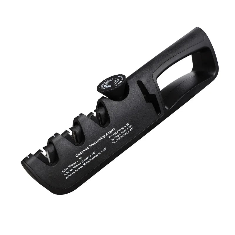 New Upgrade Angle Adjustable Knife Sharpener Professional 4 In 1 Kitchen Knives Grinder Scissors Sharpening Stone Home Tools
