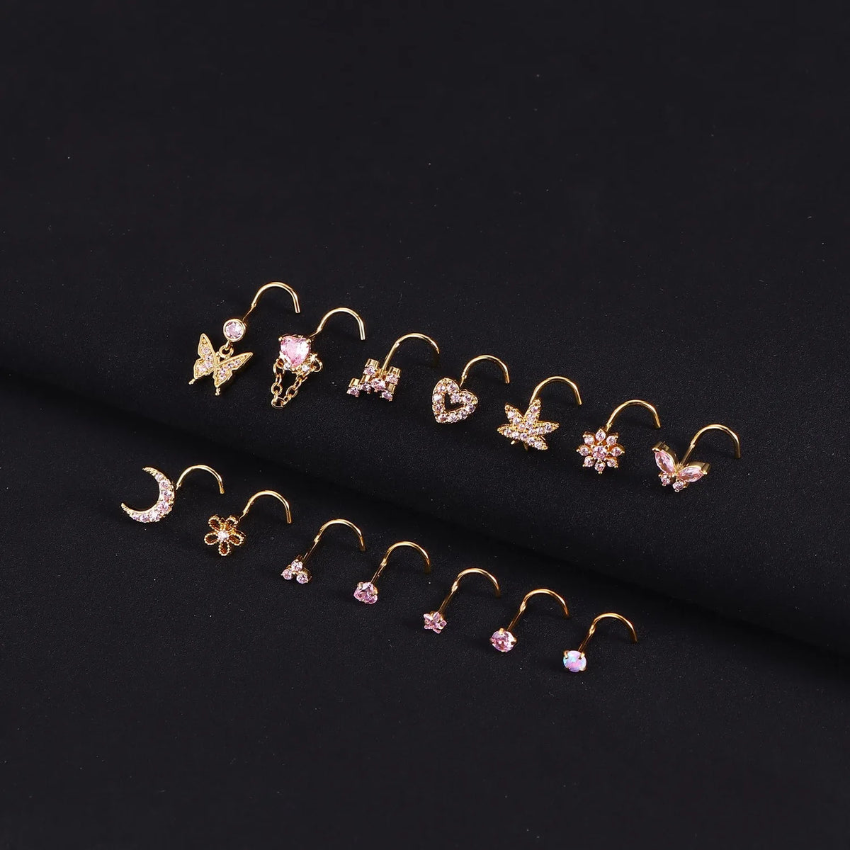Nose Rings Nose Studs for Women Nose Piercings 20G