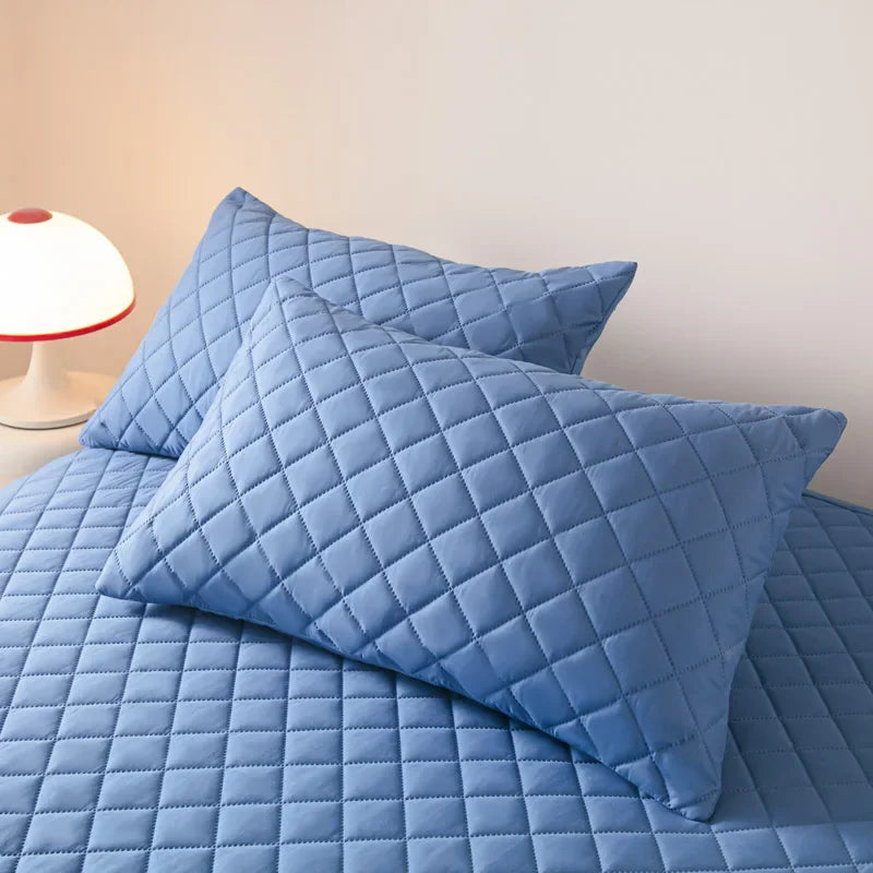 Waterproof Pillowcase, Excluding Pillows 3 Types of Jacquard 48x74cm Pillowcase for Bedroom,Pillow Cover for Home