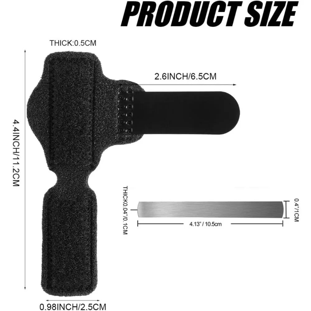 Toe Splints for Straightening Toes Straightener Adjustable Toe Corrector Brace for Toe Injuries Fractures Sprains Foot Care Tool