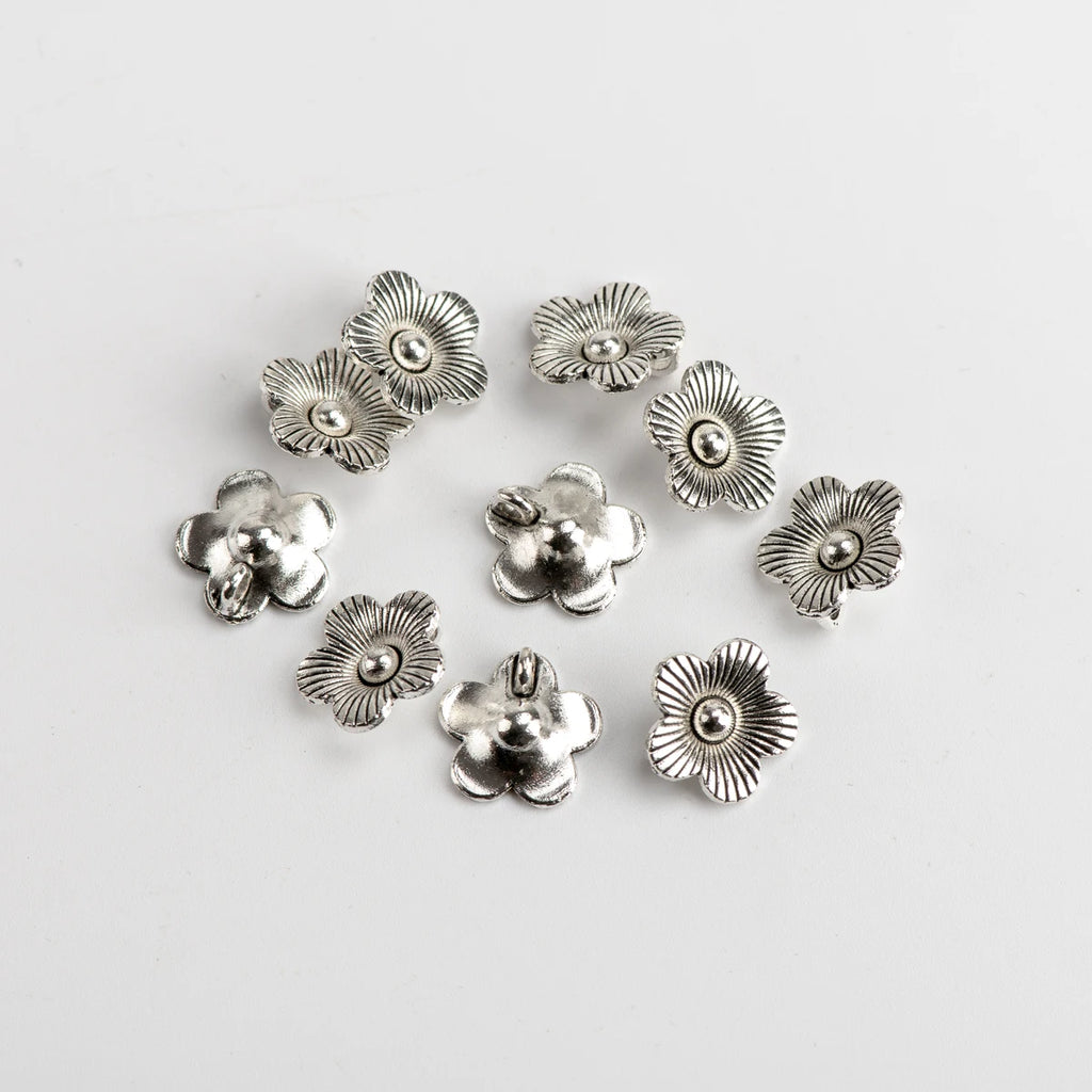 Small Flowers DIY Alloy Pendant Handicraft Accessories Charms Jewelry