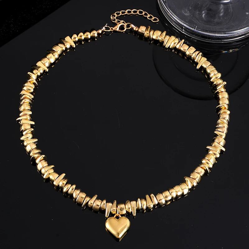 Fashion Y2K Crystal Pearl Choker Necklaces for Women Unique Design