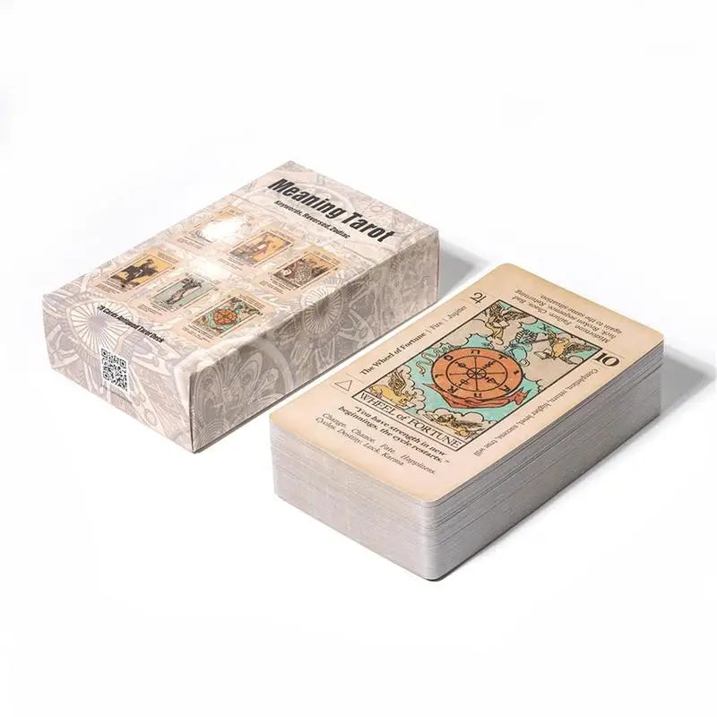 HOT Meanings Tarot Cards for Beginners on Them on