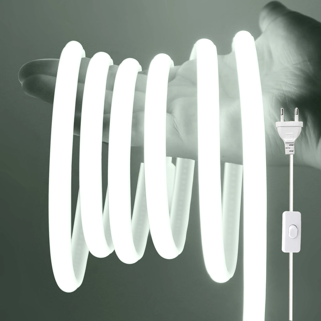 COB LED Neon Strip Light with On/Off Switch
