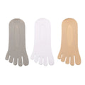 3 Pairs Men Invisible Toe Socks Thin Velvet Breathable Elastic Silicone Non-slip Five Finger Sock Comfortable Casual Slipper Sox