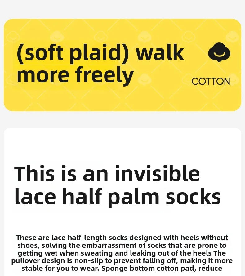 Summer Thin Lace Invisible Socks Split Toe Forefoot Socks for Women High Heel Slippers Shoes Breathable Lace Socks for Halloween