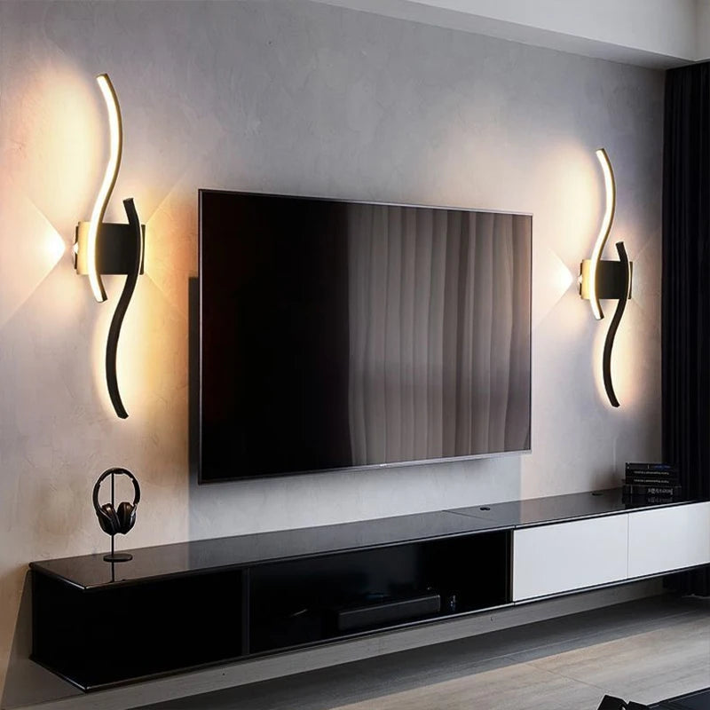 Remote-Control LED Wall Sconce