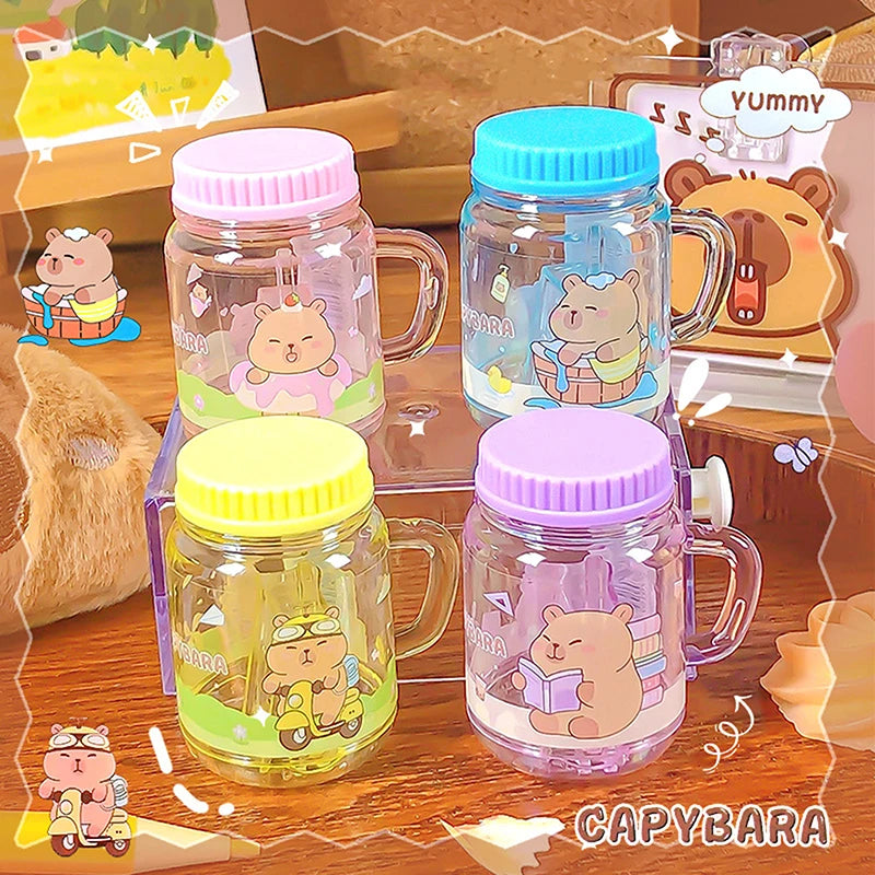 Kawaii Portable Capybara Pencil Sharpener Creative Cartoon Pencil Sharpener