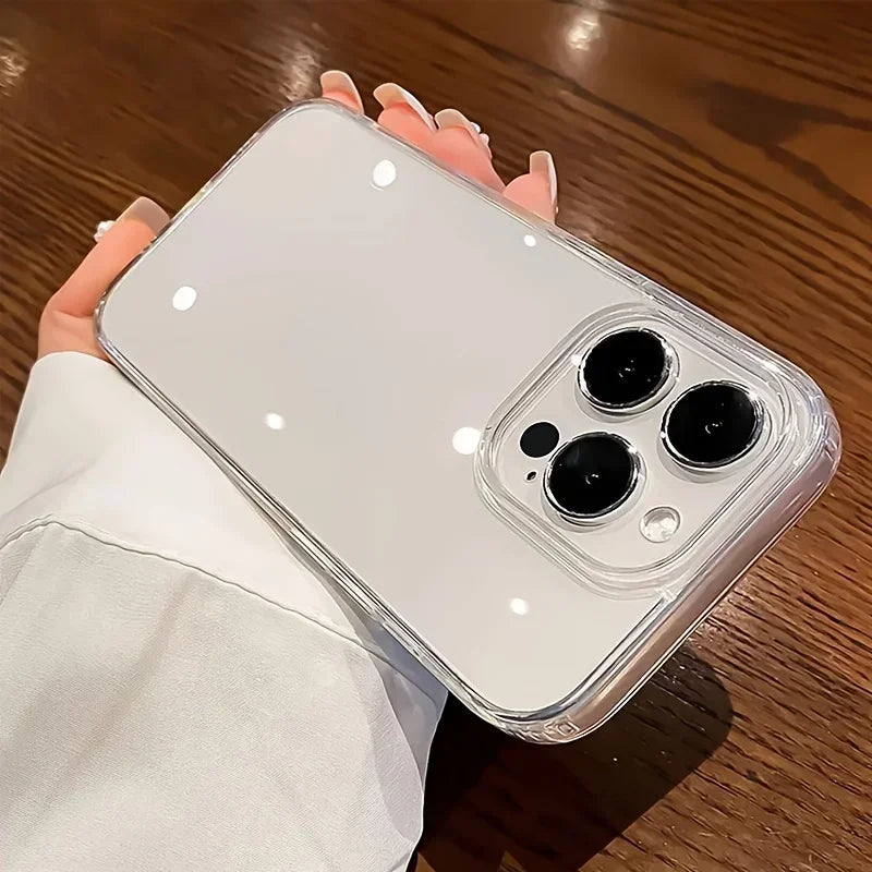 Luxury Sturdy Transparent Phone Case for IPhone18 17 16 15 14 13