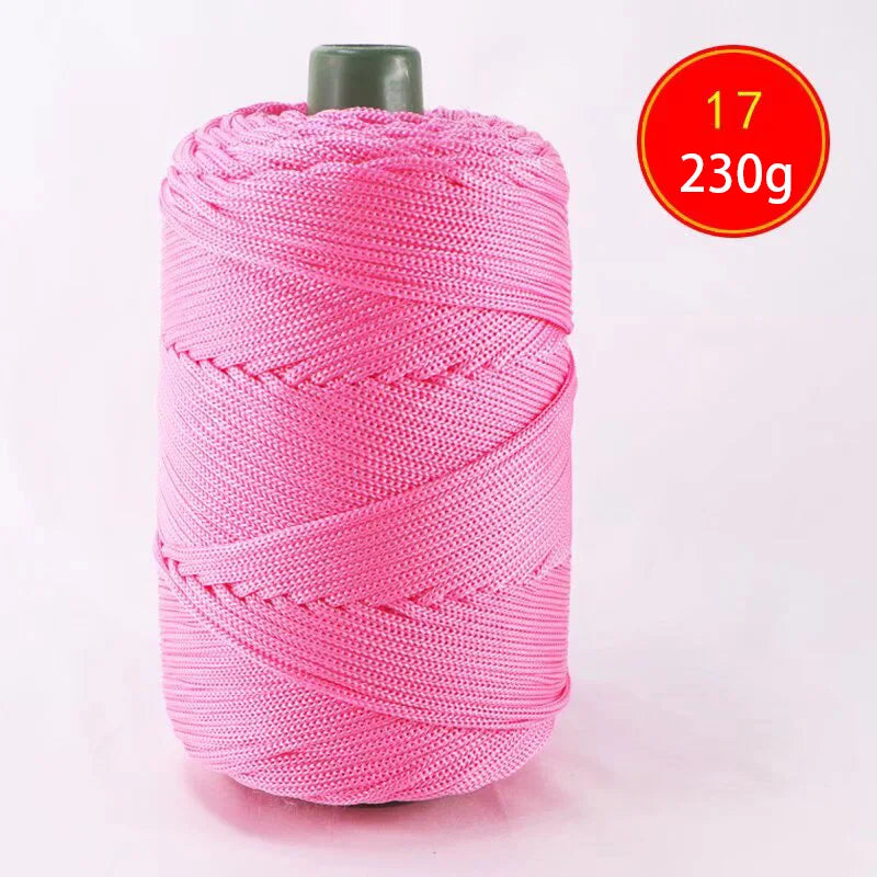 225g Lightweight Ice Silk Thread Handcrafted for Summer Cool Hats, Sun Hats, Storage Baskets, Seat Cushions, Yarn