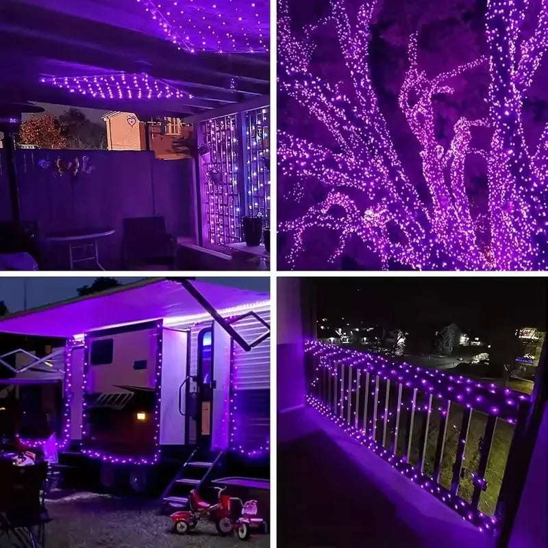 Outdoor Solar String Light 300/200/100/50 LED Fairy Garland 8