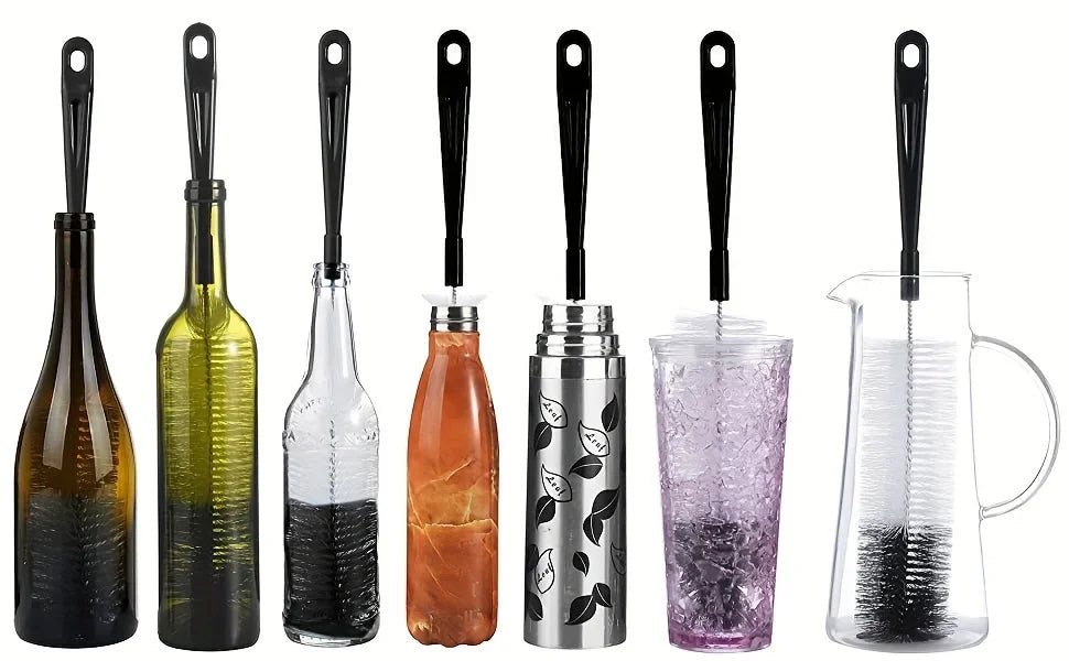 8pcs Straw Brush,Tea Stain Removal Brush,No Dead Corner, Multipurpose Kitchen Cleaning Brush,For Water Bottle,tea Cup, Groove,