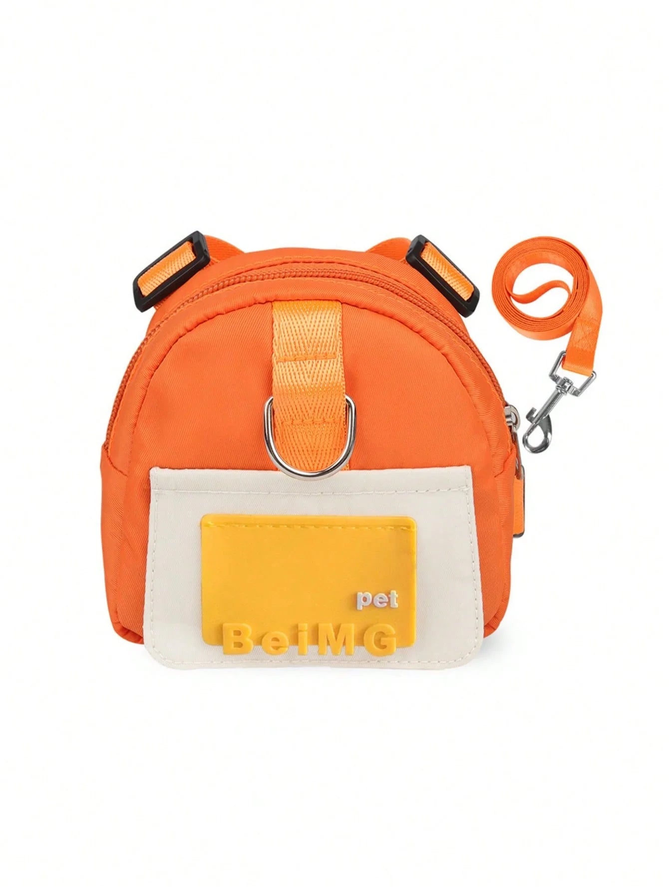 Pet Backpack & Leash Combo (1 Set) - 4 Colors, Breathable & Adjustable | Outdoor/Daily Gear for Small & Medium-Sized Dogs