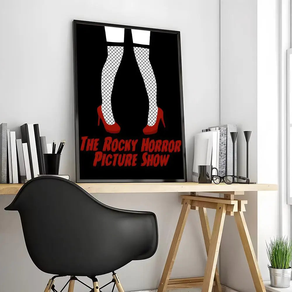 The Rocky Horror Picture Show Movie Painting Calligraphy Canvas Poster: Crease Free Waterproof Durable All Space Wall Decor