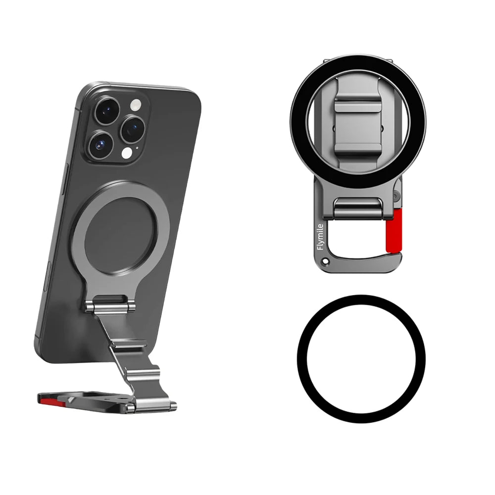 Flymile Magnetic Phone Holder Carabiner Mount for Iphone 18