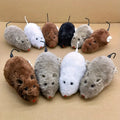 1/5pcs Fun and Interactive Plush Wind-Up Mouse Toy for