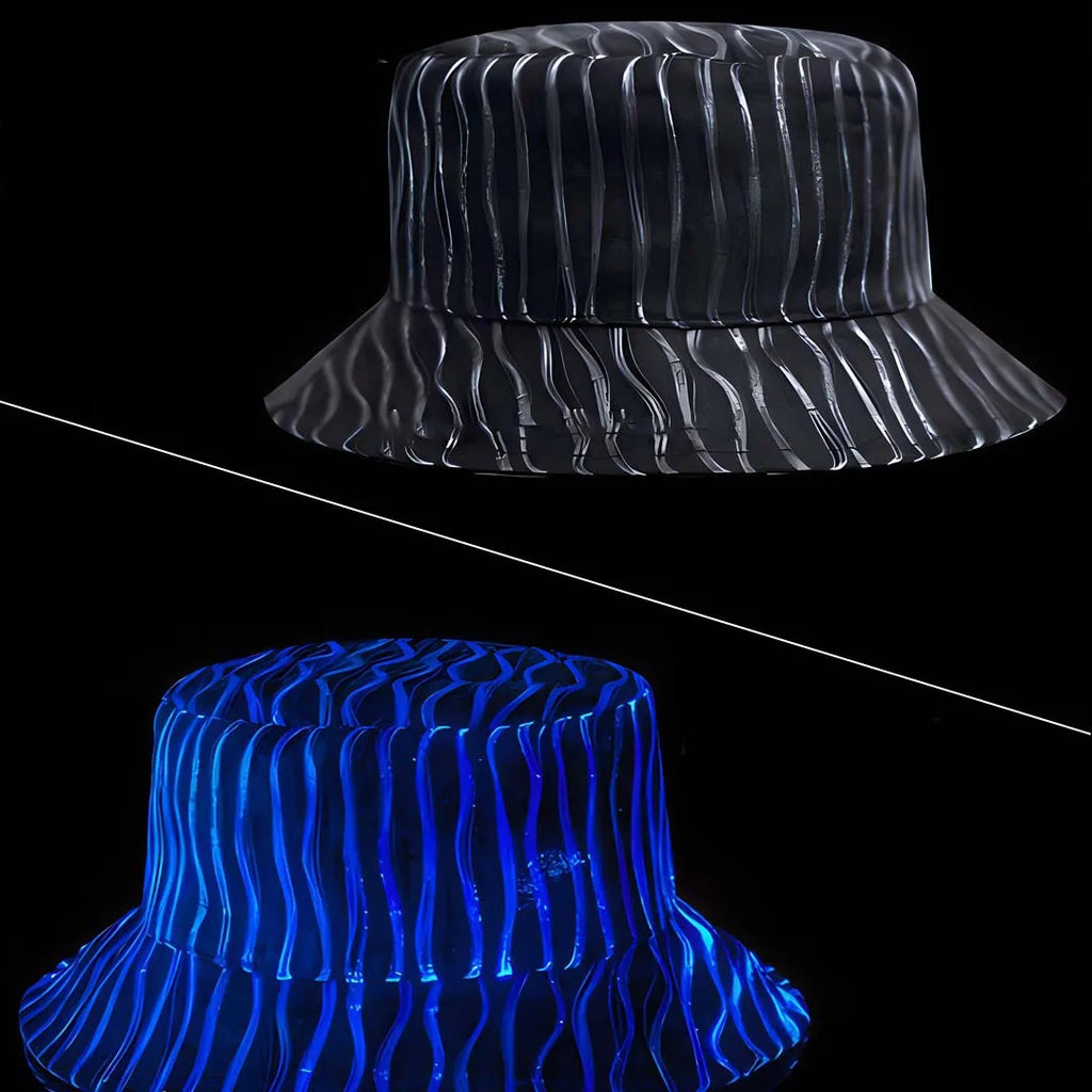 Arrival Colorful LED Intelligent Luminous Night Club Cap Men Women