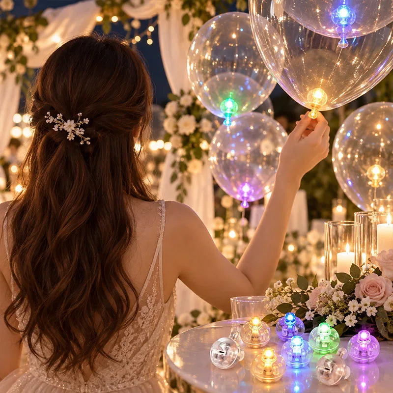 Mini Round LED Ball Lights, Lantern Decor