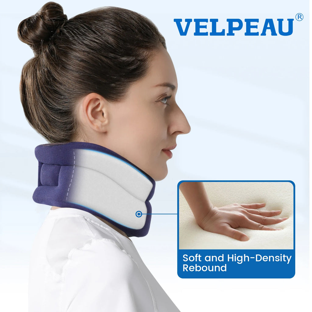 VELPEAU Foam Neck Support Brace for Neck Pain and