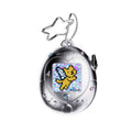 Cute Tamagotchi Airpods Pro 2 1 Case, Star Lanyard Silicone Earphone Storage Bag, Pink Transparent Aesthetic Desktop Ornament