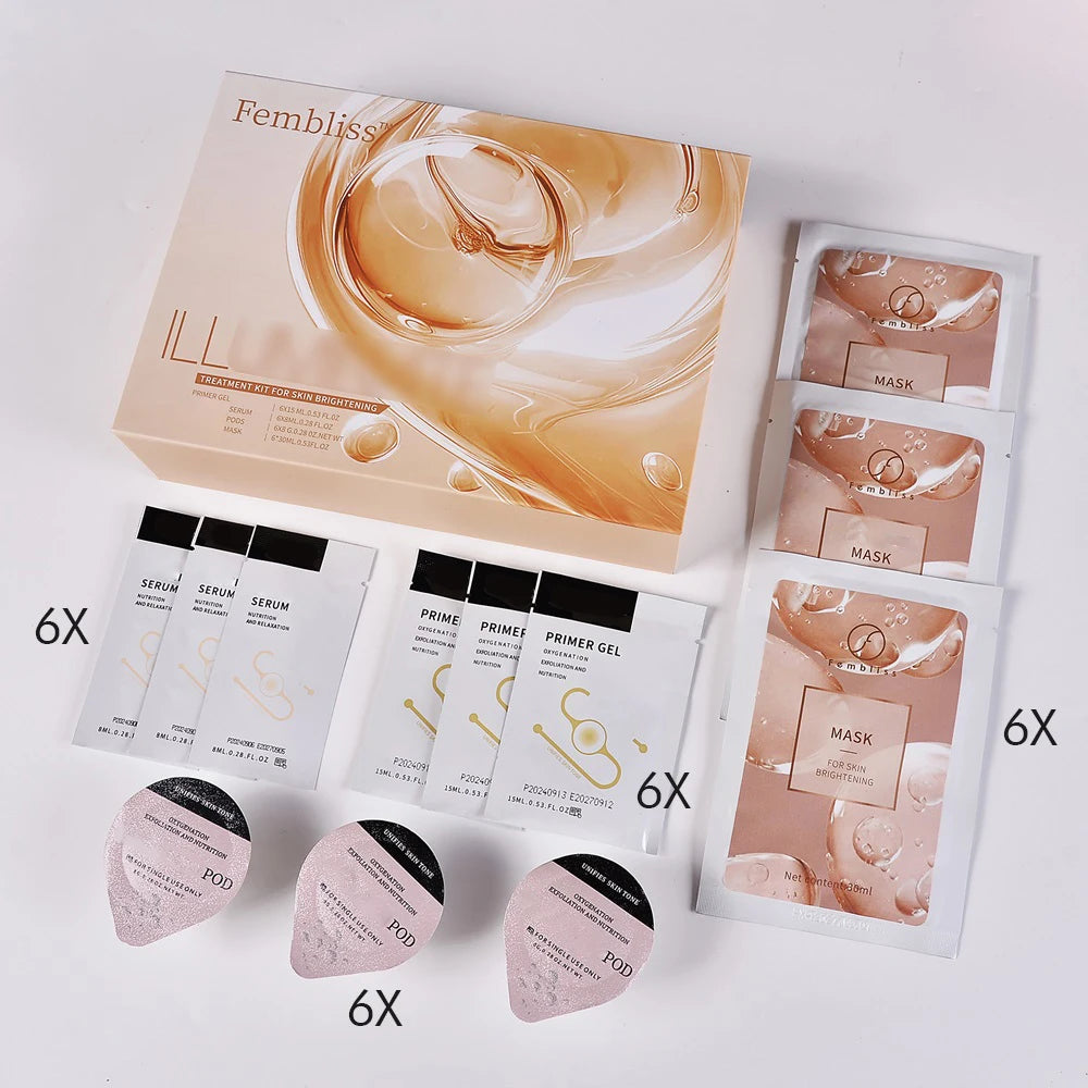 CO2 Pod Kit CO2 Pods For Bubble Facial Machine Facial Spa CO2 Capsule For Aqua Facial Beauty Machine CO2 Serum Gel Skin Care
