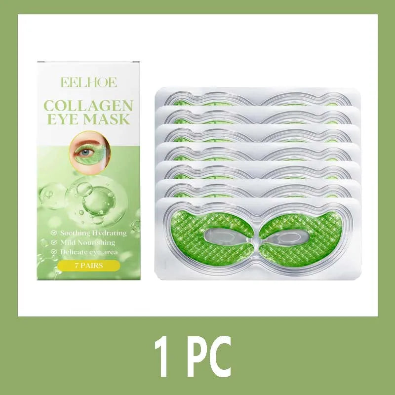 Collagen Eye Mask Patches Moisturizing Firming Anti Dark Circles Remove Eye Bags Eyes Care Gel Masks Pads Eyes Skin Care