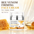 WISTMIST Bee Venom Face Cream, Firming & Lifting Facial Moisturizer with Collagen, Hydrating Anti Aging Skin Care Cream for Fine Lines, Wrinkles & Elasticity, Nourishing Day Night Face Moisturizer for Women Men, 50g