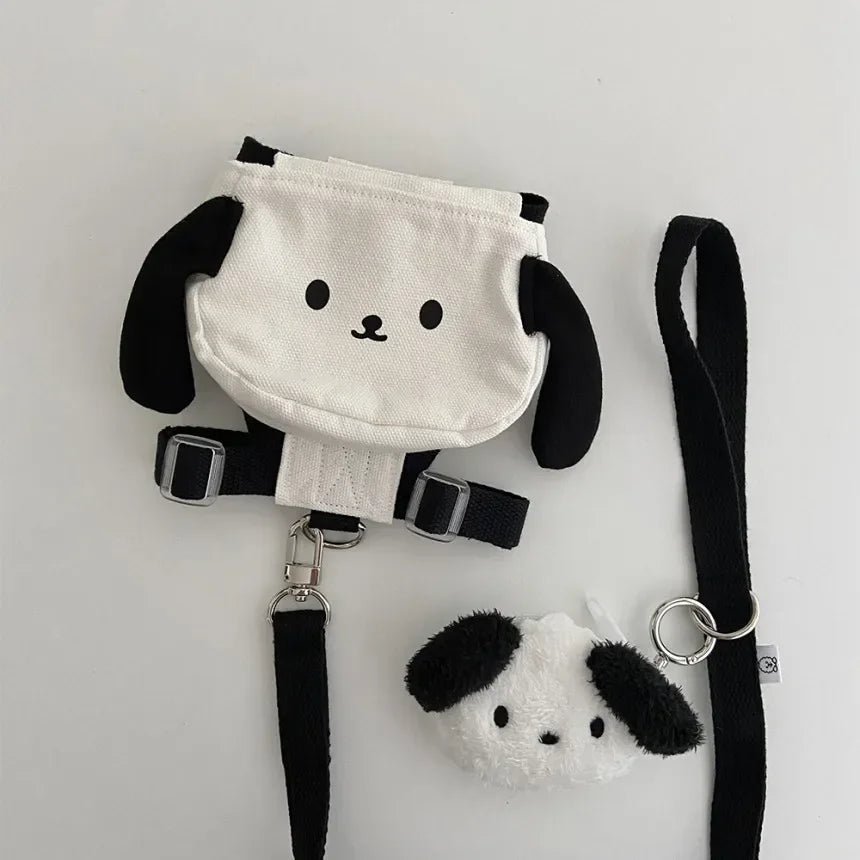 Ins Puppy Dog Cat Go Out Pet Backpack Feces Picking Bag Snack Bag Teddy Backpack Yorkshire Marzis Cute Backpack Dog Accessories
