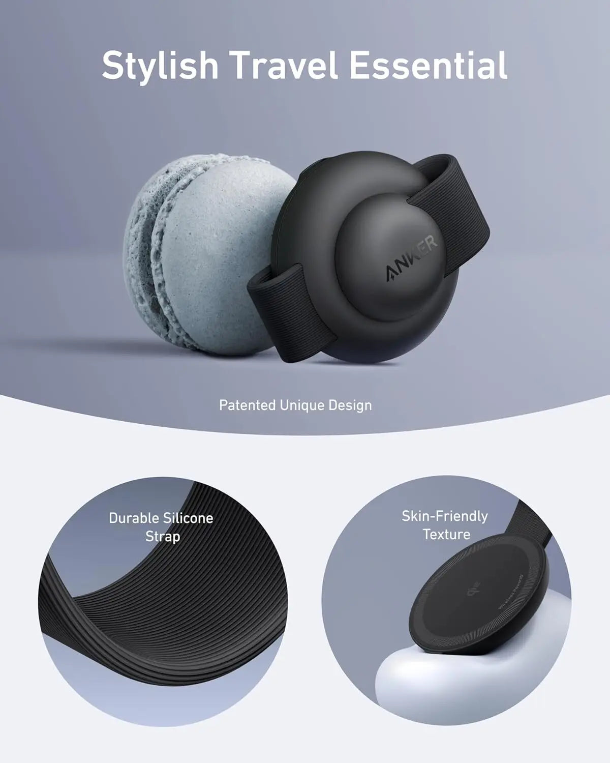 Anker UFO 3 In 1 Wireless Charger MagSafe MagGo Charger Station Qi2 15W Foldable Charge Pad For IPhone 15 16 Pro Watch Airpods