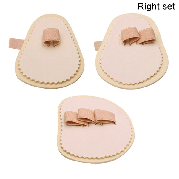 Toe Orthotic，Pedifix Toes Straightener Pad Budin Splint Hammer Toe Corrector Set，Thumb Valgus Overlapping Toe Correction Pad