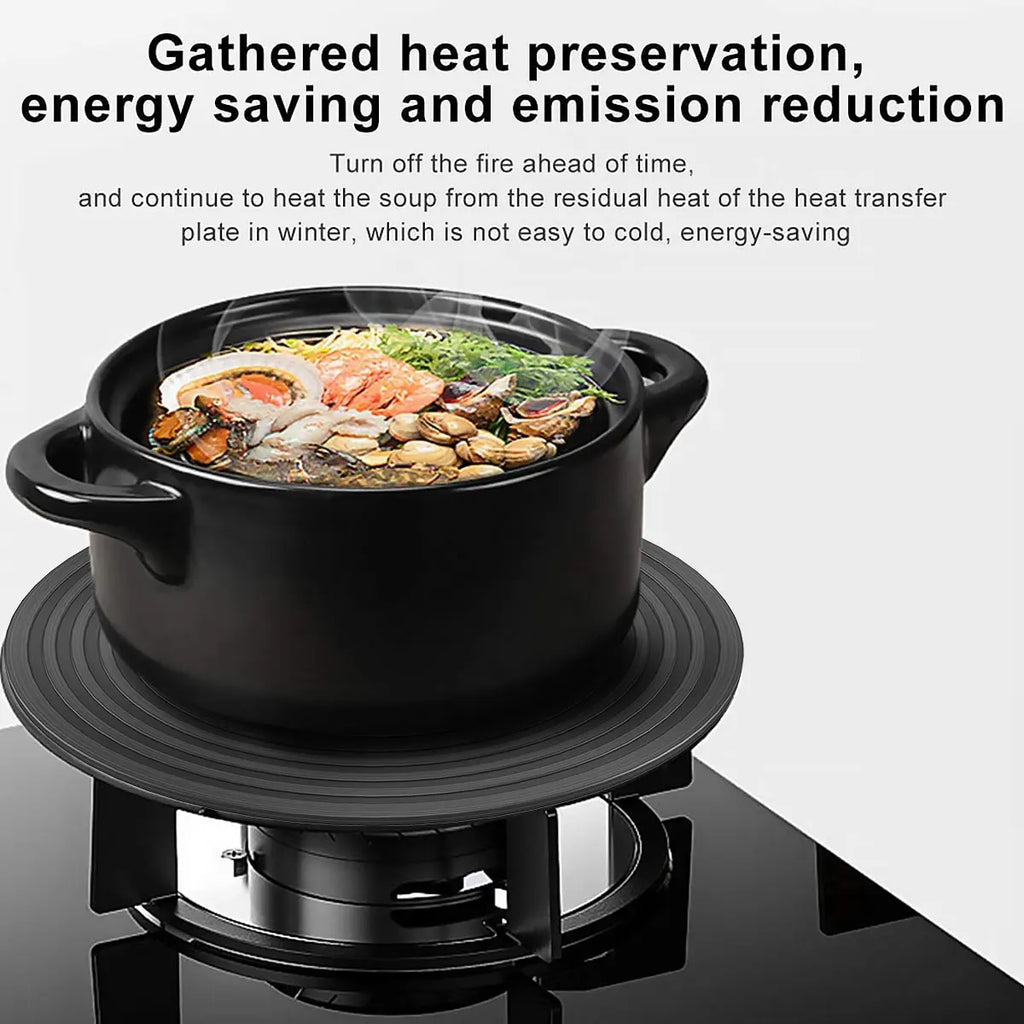 24/28cm Kitchen Heat Diffuser Absorbing Distributer Heat Conduction Plate Stainless Steel Gas Stove Top Kitchen Stove Accessory