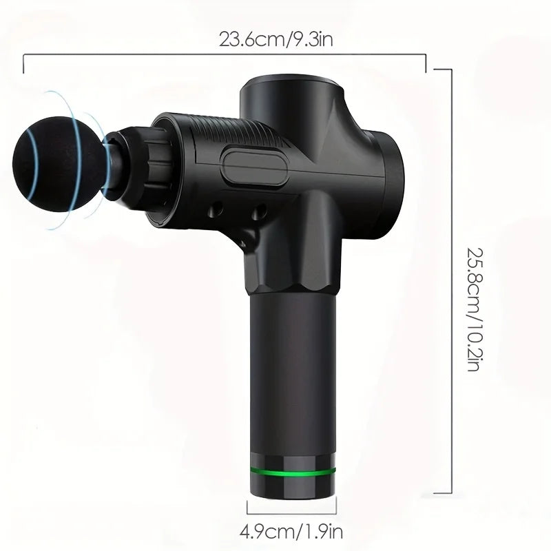 30-Speed Noise-Reduction Massage Gun