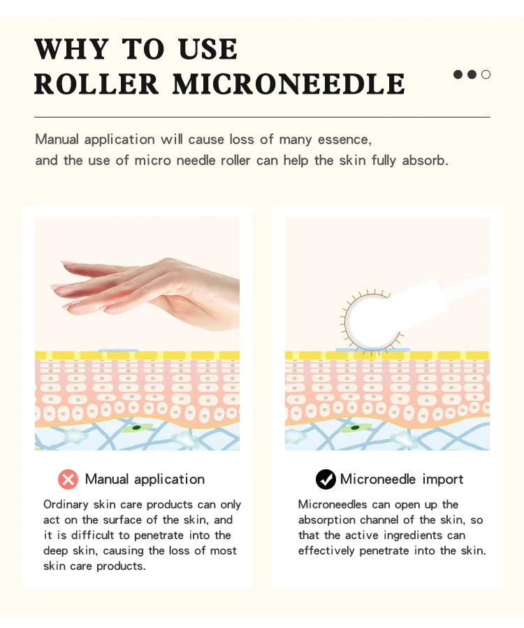Stainless Steel Pointed Roller Spatula Massage Ball Stone Face Roller Massager To Improve Neck Facial Beauty Skin Care Tool