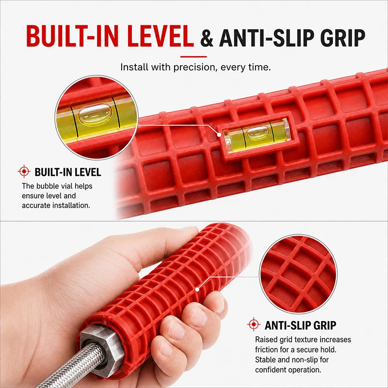 14-in-1 Sink Wrench Multi-function Faucet Wrench Broken Screw Extractor