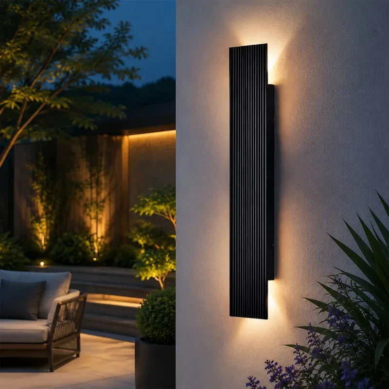IP65 Waterproof Rectangular Outdoor Wall Light – Ideal for