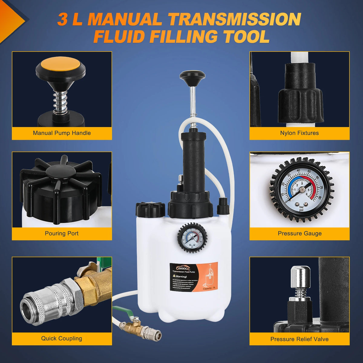 NiLight 3L Transmission Fluid Pump Kit