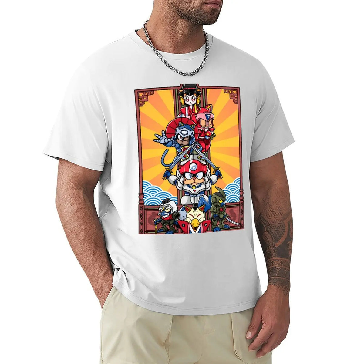 Vintage Movie - Vintage Animated Television T-Shirt Retro Style Print Casual Top