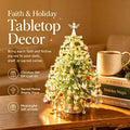 5‑Style DIY Beaded Light‑Up Tree Set