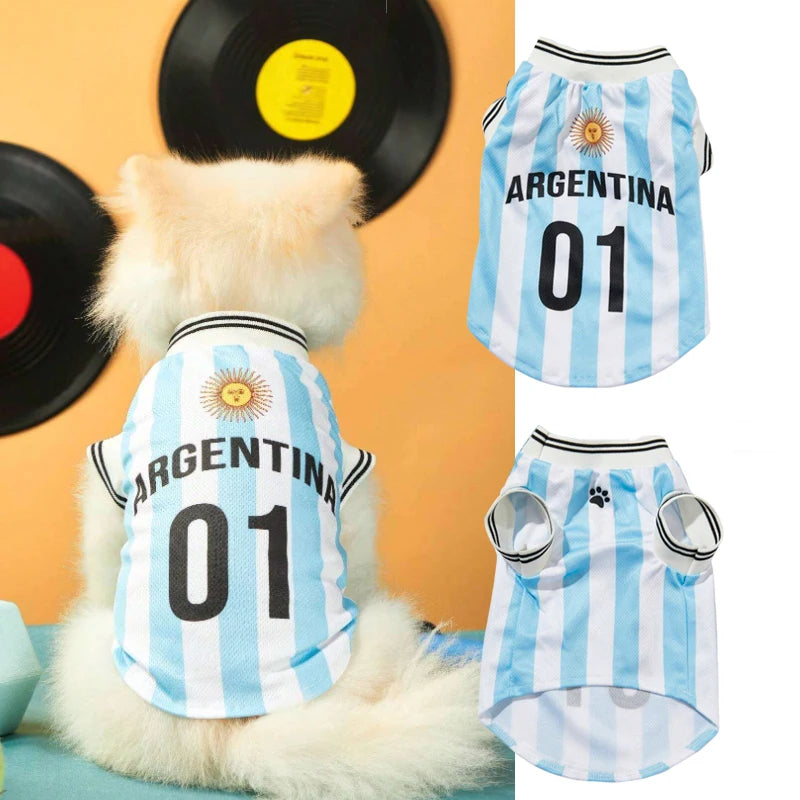 Breathable Mesh Dog Clothes Schnauzer Teddy Sport, Large Dog Jersey Basketball Clothing, Puppy T-Shirts, Summer Pet Cat Shirts