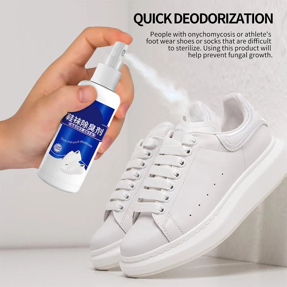 Shoes Deodorizing Removal Spray Foot Socks Odor Stink Freshener