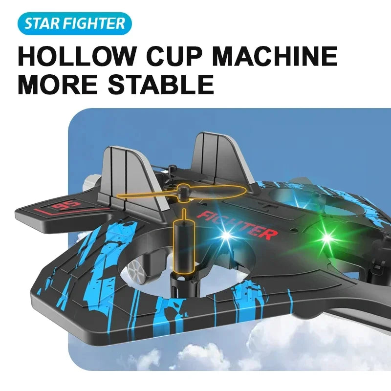 2.4G Remote Control Fighter Electric Foam Glider Stunt Tumbling