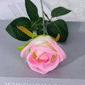 Simulated Single Rose Living Room Dining Table Decoration Artificial Flower Ornaments Wedding Decoration Home Decor