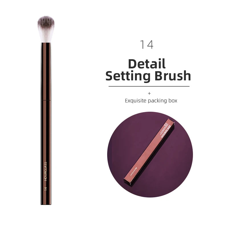 Hourglass Makeup Brushes Powder Foundation Concealer Blusher Bronzer Eye