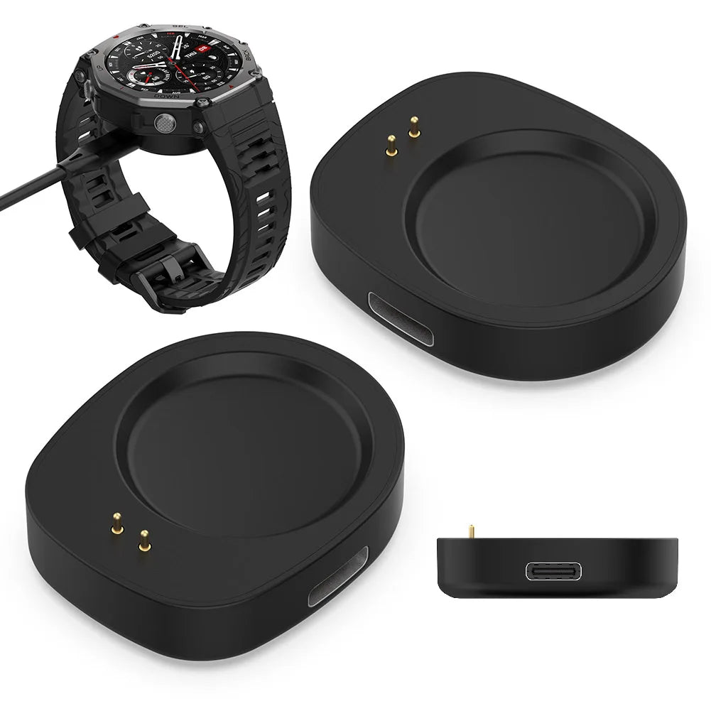 1-10PC Wireless Charger Converter For Amazfit Balance A2286 Charging Adapter Smart Watch Charging Dock Replacement Portable