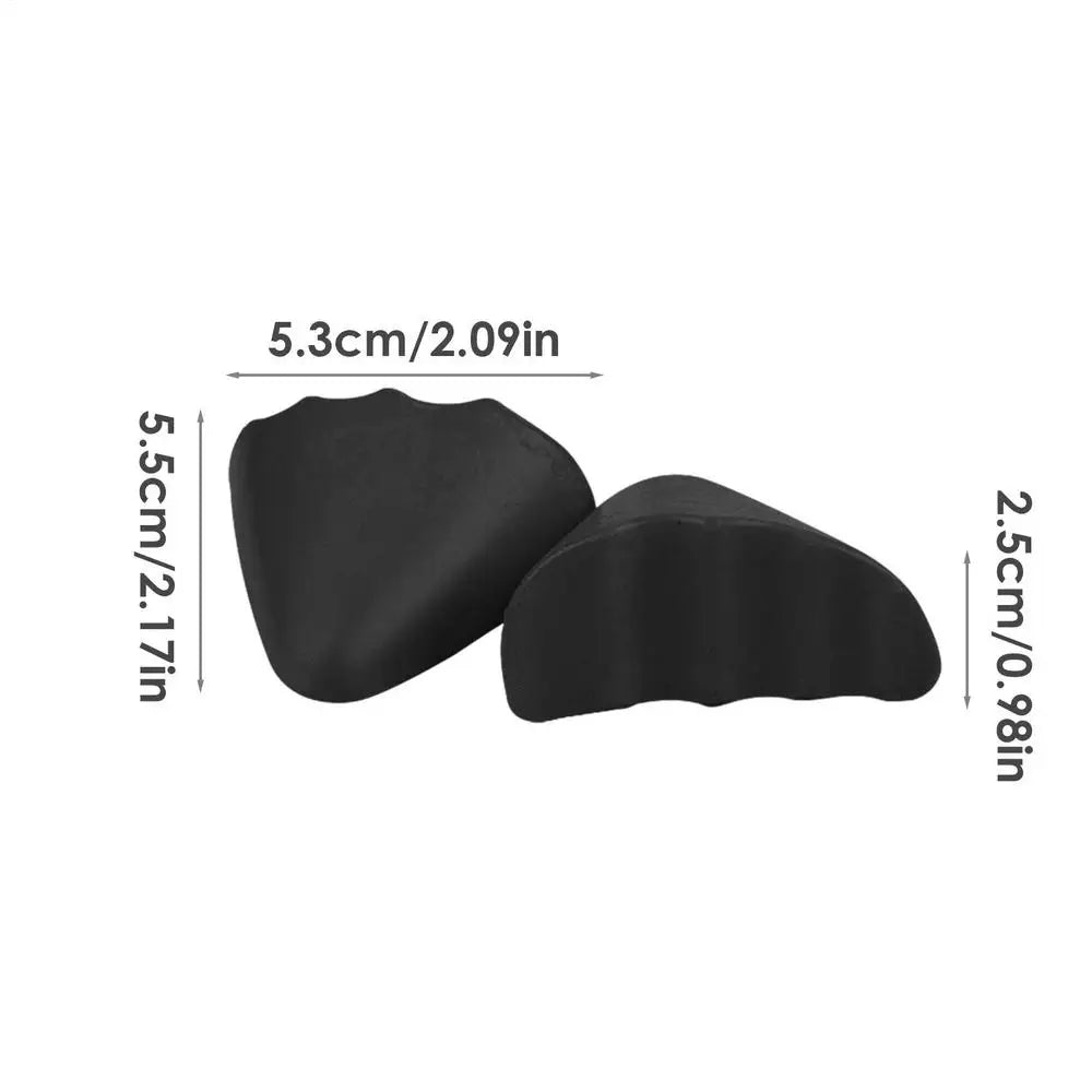 Toe Fillers For Shoes Thickened Soft PU Foam Shoe Filler 1 Pair Toe Inserts Comfortable Anti-Wear Shoe Stuffer For Casual Shoes